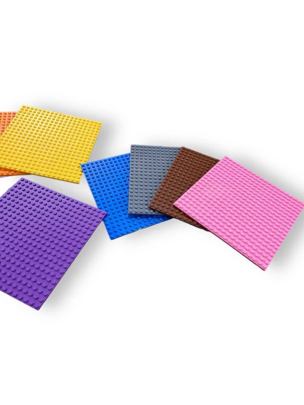 Strictly Briks Baseplates Lot Of 11 20x20 Pegs 6.5” Building Blocks Bricks